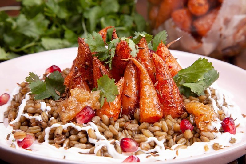 An Image of Roasted Carrots