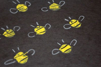 Thumb Print Bees